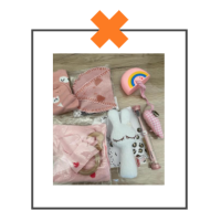 Kraam of babyshowerpakket twv ca. 100 euro